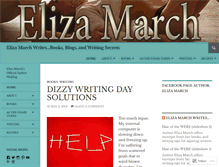 Tablet Screenshot of elizamarch.com